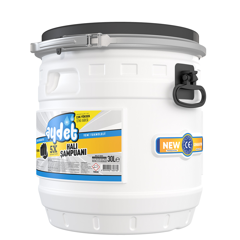 Aydet Pro 5X Quantum Halı Şampuanı 30 Kg