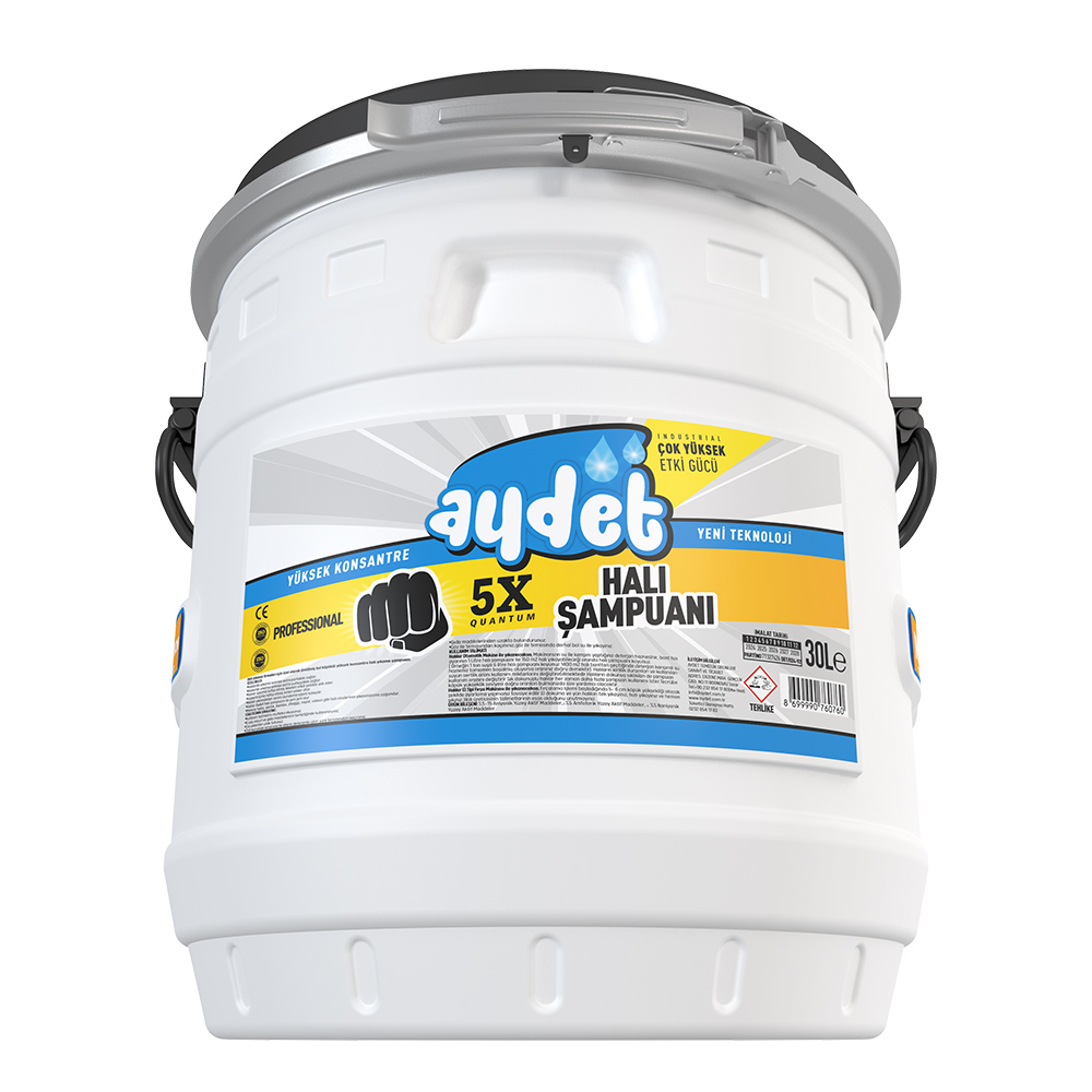 Aydet Pro 5X Quantum Halı Şampuanı 30 Kg