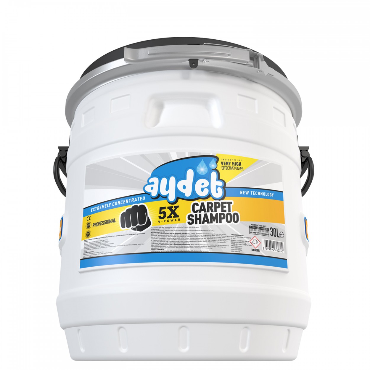 Aydet Pro 5X Quantum Шампунь для ковров, 30 кг